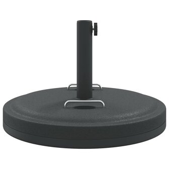 Parasolvoet met handgrepen voor stok van &Oslash;38 / 48 mm 25 kg rond