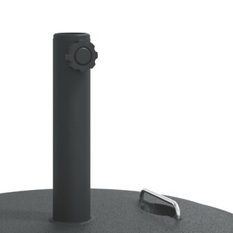 Parasolvoet met handgrepen voor stok van &Oslash;38 / 48 mm 25 kg rond