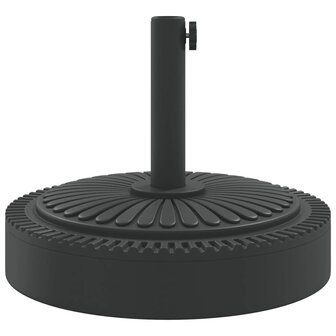 Parasolvoet voor stokken van &Oslash;38 / 48 mm 25 kg rond
