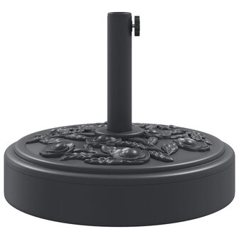 Parasolvoet voor stokken van &Oslash;38 / 48 mm 25 kg rond