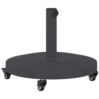 Buiten Parasolvoet Donkergrijs 48 x 48 x 32 cm Staal, Beton