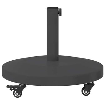 Buiten Parasolvoet Donkergrijs 48 x 48 x 32 cm Staal, Beton