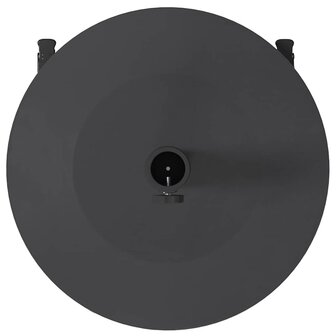 Buiten Parasolvoet Donkergrijs 48 x 48 x 32 cm Staal, Beton
