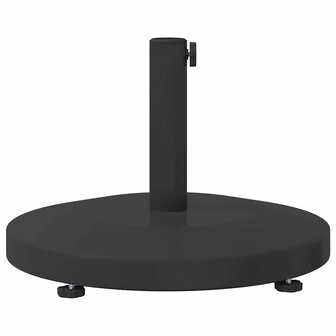Buiten Parasolvoet Zwart 48 x 48 x 32 cm Staal, Beton