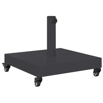 Buiten Parasolvoet Donkergrijs 45 x 45 x 31.5 cm Staal, Beton