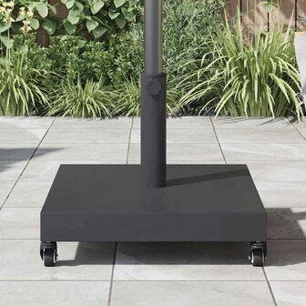 Buiten Parasolvoet Donkergrijs 45 x 45 x 31.5 cm Staal, Beton