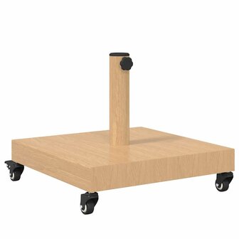 Buiten Parasolvoet Lichthout 45 x 45 x 31.5 cm Staal, Beton