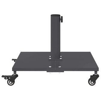 Buiten Parasolvoet Donkergrijs 45 x 45 x 31 cm Staal