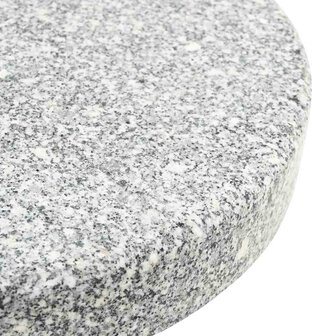 Parasolvoet Grijs 45 x 45 x 45 cm Graniet