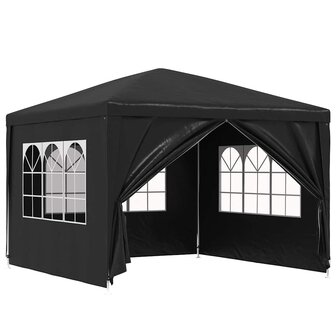 Partytent 3x3 m antracietkleurig