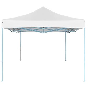 Partytent inklapbaar 280x410x315 cm staal wit