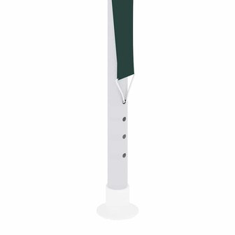 Partytent met zijwanden professioneel 90 g/m&sup2; 4x6 m groen