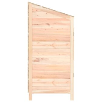 Tuinschuur 55x52x112 cm massief vurenhout