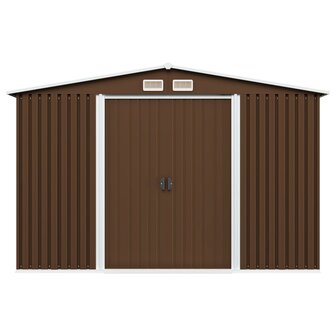 Tuinberging 257x205x178 cm staal bruin