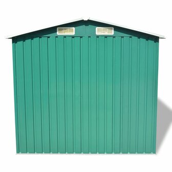 Tuinberging 204x132x186 cm metaal groen