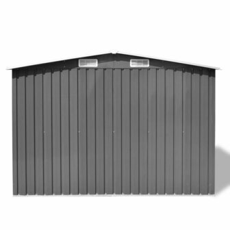 Tuinberging 257x205x178 cm metaal grijs