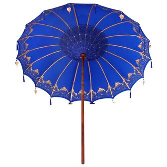 Balinese Parasol Blauw (210-220) x 260 cm