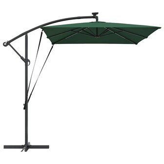 Cantilever Banana Parasol Groen 294 x 200 x 254 cm