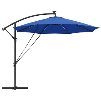 Cantilever Banana Parasol azuurblauw 294 x 294 x 248 cm