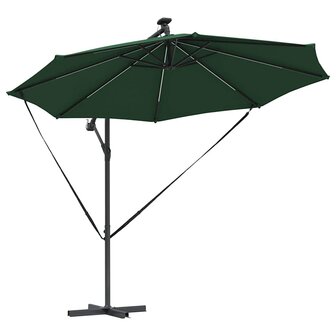 Cantilever Banana Parasol Groen 294 x 294 x 248 cm