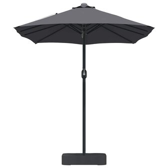 Tuinparasol Antraciet 385 x 209 x 244 cm Stof