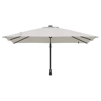 Tuinparasol Zand 248.5 x 247.5 x 160 cm Stof