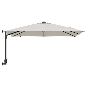 Tuinparasol Zand 248.5 x 247.5 x 160 cm Stof