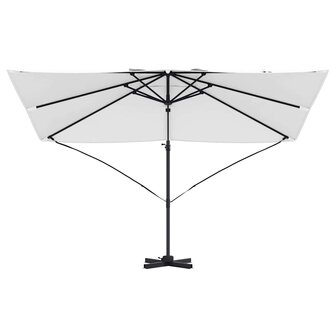 Cantilever Roma parasol Beige en zwart 352 x 251 x 260 cm