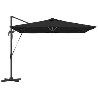 Parasol Zwart 286 x 285 x 270 cm Aluminium