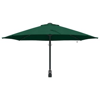 Tuinparasol Groen en Zwart 248 x 248 x 148 cm