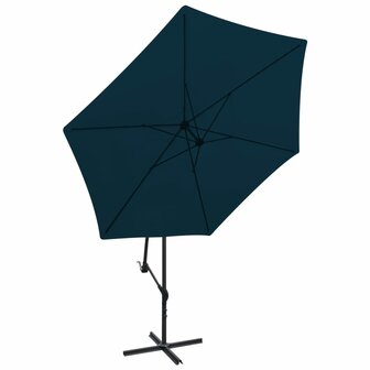 Zweefparasol 3 m blauw