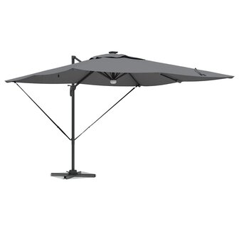 Roma Parasol Antraciet 286 x 285 x 270 cm Aluminium, Polyester