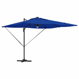 Roma Parasol Blauw 286 x 285 x 270 cm Aluminium en Polyester