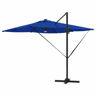 Roma Parasol Blauw 286 x 285 x 270 cm Aluminium en Polyester