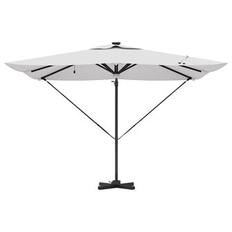 Roma Parasol Beige 286 x 285 x 270 cm Aluminium en Polyester