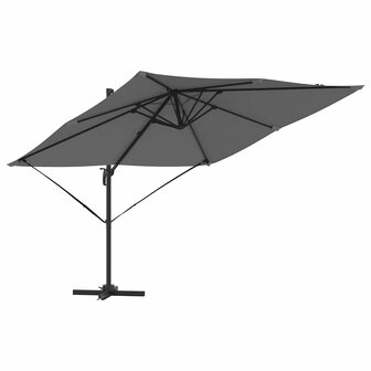 Roma Parasol Antraciet 286 x 285 x 265 cm