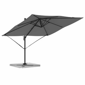 Roma Parasol Antraciet 286 x 285 x 265 cm
