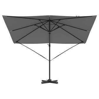 Roma Parasol Antraciet 286 x 285 x 265 cm