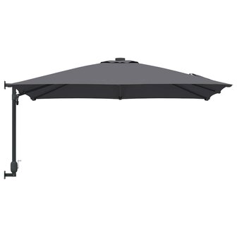 Tuinparasol Antraciet en Zwart 248.5 x 247.5 x 160 cm