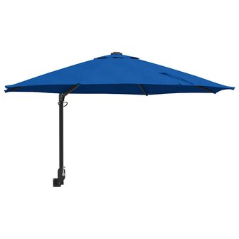 Tuinparasol Blauw en Zwart 248 x 248 x 148 cm