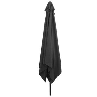 Tuinparasol Antraciet en Zwart 295 x 295 x 245 cm