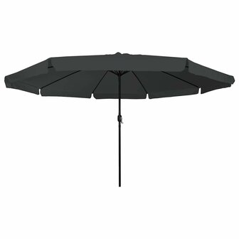 Tuinparasol Antraciet en Zwart 395 x 395 x 245 cm