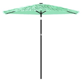 Parasol met stalen paal 268x268x226 cm groen