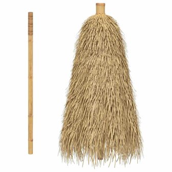 Tiki Paraplu met Bananenblad Luifel 240 cm Bamboe