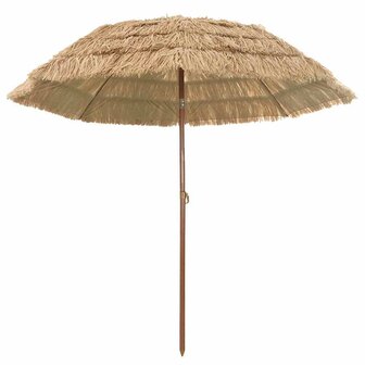 Strandparasol Bruin &Oslash; 265 x 267 cm Staal
