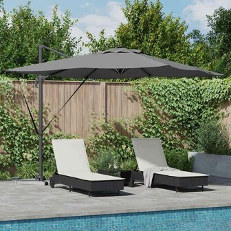 Parasol 286 x 285 x 270 cm Aluminium