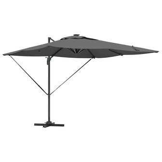Parasol 286 x 285 x 270 cm Aluminium