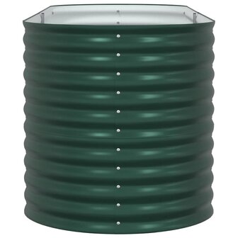 Verhoogde plantenbak Groen 240 x 80 x 81 cm Staal