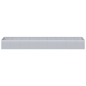 Plantenbak 360x80x40 cm gegalvaniseerd staal