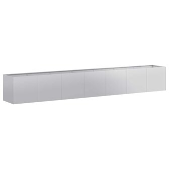Plantenbak 280x40x40 cm gegalvaniseerd staal